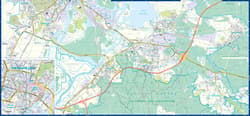 Galeria - zdjęcie nr. 2 - Szczecin plan miasta 1:22 000 laminat 2023