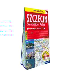 Szczecin plan miasta 1:22 000 papier 2025 - Opracowanie Zbiorowe