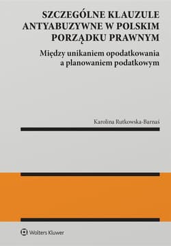 Szczególne klauzule antyabuzywne w polskim... - Rutkowska-Barnaś Karolina