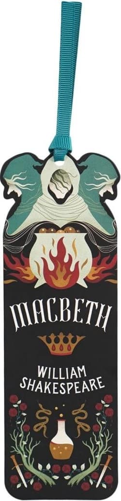 Szekspir Zakładka papierowa - Makbet wycinana