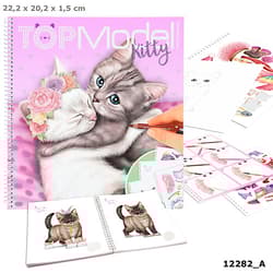 Szkicownik Kitty TopModel z naklejkami 12282A
