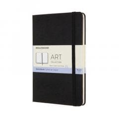 Szkicownik Moleskine M czarny tw 88 stron