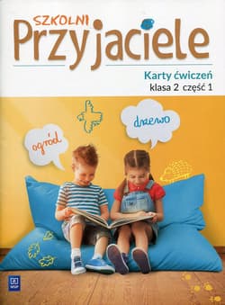 Szkolni przyjaciele karty ćwiczeń klasa 2 część 1 edukacja wczesnoszkolna  171927 - Praca zbiorowa