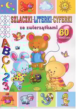 Szlaczki, literki, cyferki ze zwierzątkami