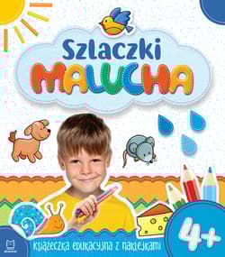 Szlaczki malucha 4+ Książeczka edukacyjna z naklejkami - Opracowanie Zbiorowe