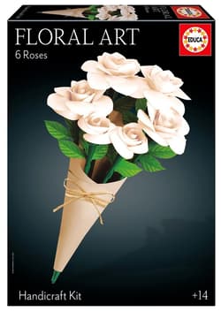 Sztuka kwiatowa - Bukiet białych róż