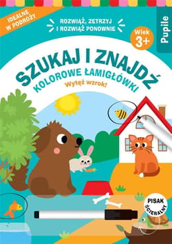 Szukaj i znajdź Kolorowe łamigłówki Pupile - Praca zbiorowa