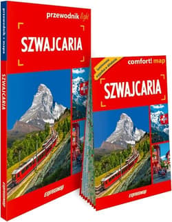 Szwajcaria light: przewodnik + mapa - Magdalena Dziadosz