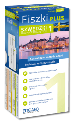 Szwedzki. Fiszki PLUS dla początkujących 1. Fiszki Plus