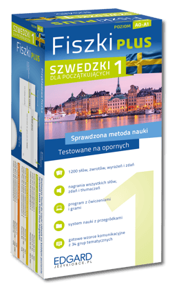 Szwedzki. Fiszki PLUS dla początkujących 1. Fiszki Plus - Filip Wisnander