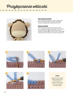 Galeria - zdjęcie nr. 5 - Szydełkowanie. Zabawki aktywizujące. Wzory amigurumi na zabawki edukacyjne