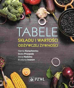 Tabele składu i wartości odżywczej żywności. Food - Hanna Kuchanowicz