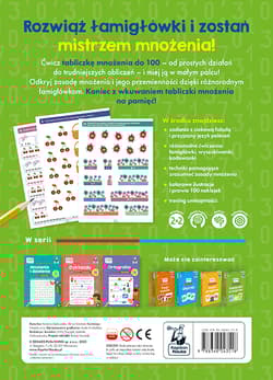 Galeria - zdjęcie nr. 2 - Tabliczka mnożenia. Ćwiczenia. Kapitan Nauka. EDUseria