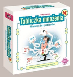 Tabliczka mnożenia Gra planszowa Mnożenie bez problemów