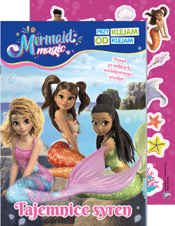 Tajemnice syren.  Magia Syren. Przyklejam Odklejam - null null, Opracowanie Zbiorowe