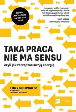 Taka praca nie ma sensu czyli jak zarządzać swoją energią - Tony Schwartz