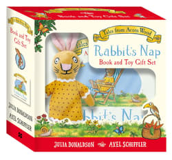 Tales from Acorn Wood: Rabbit's Nap Book and Toy Gift Set - Donaldson Julia, Axel Scheffler