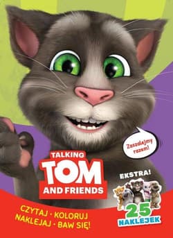 Talking Tom & Friends. Czytaj, koloruj, naklejaj, baw się! - Opracowanie Zbiorowe