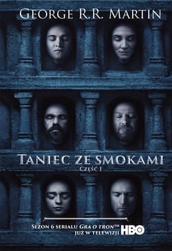 Taniec ze smokami Tom 1 okładka filmowa - George R.R.  Martin