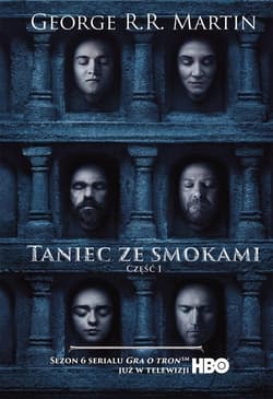 Taniec ze smokami Tom 1 okładka filmowa - George R.R.  Martin