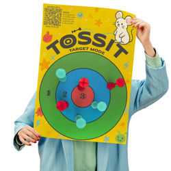 Tarcza TOSSIT Target & Tic-Tac-Toe