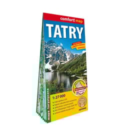 Tatry laminowana mapa turystyczna 1:27 000 - Opracowanie Zbiorowe