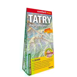 Tatry Mapa panoramiczna laminowana mapa turystyczna 1:28 000 - Opracowanie Zbiorowe