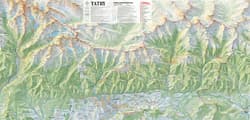 Galeria - zdjęcie nr. 4 - Tatry Mapa panoramiczna laminowana mapa turystyczna 1:28 000