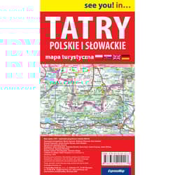 Tatry Polskie i Słowackie mapa turystyczna 1: 55 000 papier 2022 - Opracowanie Zbiorowe