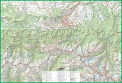 Galeria - zdjęcie nr. 2 - Tatry Polskie mapa turystyczna 1: 30 000 papier 2022