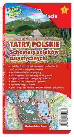 Tatry polskie. Schematy szlaków turystycznych wyd. 3 - Opracowanie Zbiorowe