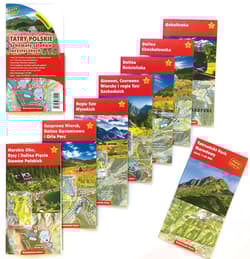 Galeria - zdjęcie nr. 3 - Tatry Polskie. Schematy szlaków turystycznych wyd. laminowane wyd. 3