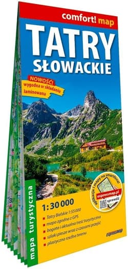 Tatry słowackie / Tatry slovenske 1:30 000 w.2026 - Praca zbiorowa