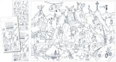 Tatry z humorem - lato. Kolorowanka XL - Praca zbiorowa