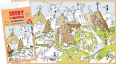 Tatry z humorem - lato. Kolorowanka XL - kolor - Praca zbiorowa