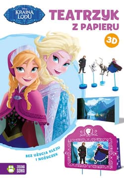 Teatrzyk z papieru 3D Kraina Lodu