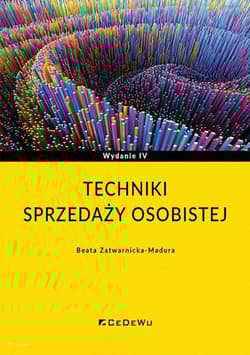 Techniki sprzedaży osobistej - Beata Zatwarnicka-Madura