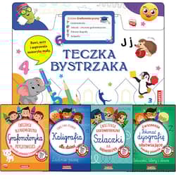 Teczka bystrzaka. Zestaw Grafomotoryczny - Praca zbiorowa