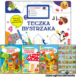 Teczka bystrzaka Zestaw Łamigłówek - Praca zbiorowa