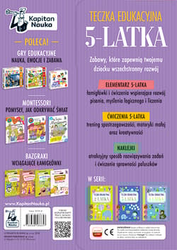 Galeria - zdjęcie nr. 2 - Teczka edukacyjna 5-latka. Kapitan Nauka