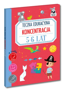 Teczka edukacyjna. Koncentracja. 5-6 lat. Kapitan Nauka - Katarzyna Szumska