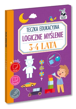 Teczka edukacyjna. Logiczne myślenie. 3-4 lata. Kapitan Nauka - Katarzyna Szumska
