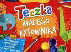 Teczka małego rysownika Kolorowanki i aktywizujące książeczki dla przedszkolaka - Opracowanie Zbiorowe