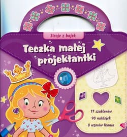 Teczka małej projektantki Stroje z bajek