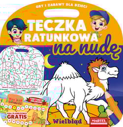 Teczka ratunkowa na nudę z grą Wielbłąd - Adam Gdula