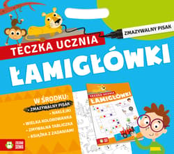 Teczka ucznia z pisakiem Łamigłówki - Opracowanie Zbiorowe