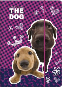 Teczka z gumką THE DOG A4