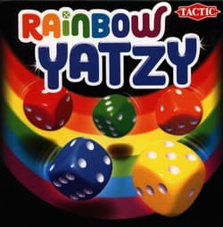 Tęczowe Yatzy gra w kości