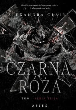 Teija T.1 Czarna róża (barwione brzegi) - Alexandra Claire
