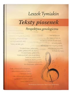 Teksty piosenek Perspektywa genologiczna